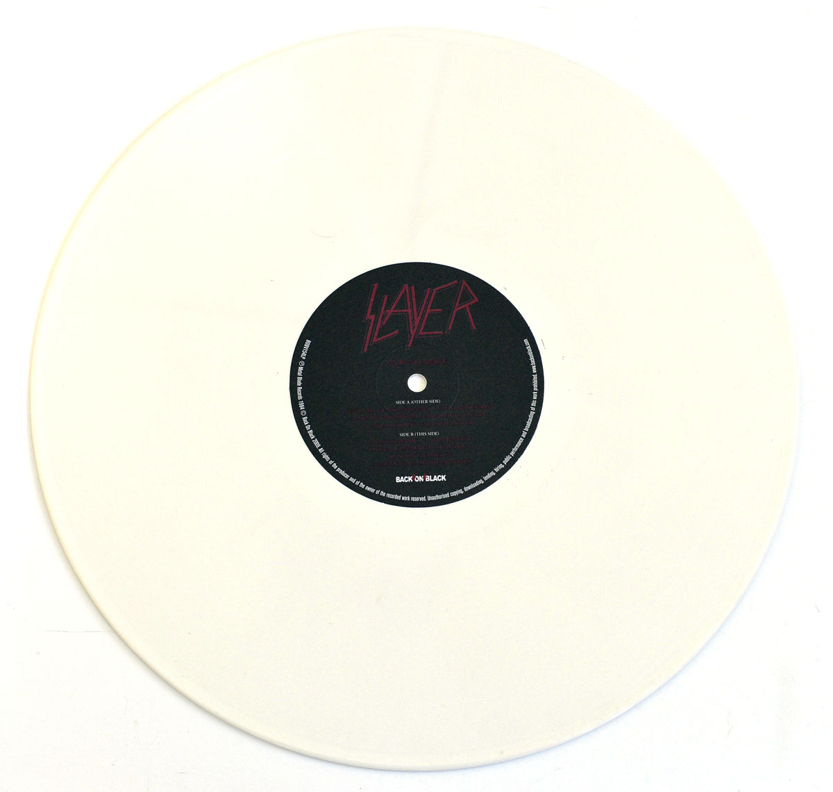 High Resolution Photo #6 SLAYER Show Mercy White Vinyl 